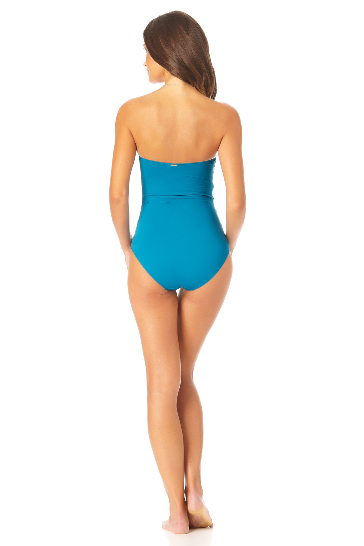 Women's Live in Color Twist Front Shirred One Piece