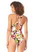 Anne Cole - V Neck Cross Back One Piece