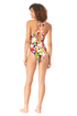 Anne Cole - V Neck Cross Back One Piece