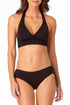 Anne Cole Women's Live in Color Halter Bikini Top