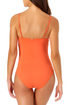 Anne Cole - Shirred Lingerie Maillot One Piece