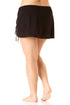 Anne Cole Plus - Adjustable Side Slit Skirted Bottom