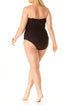 Anne Cole Plus - Twist Front Shirred One Piece